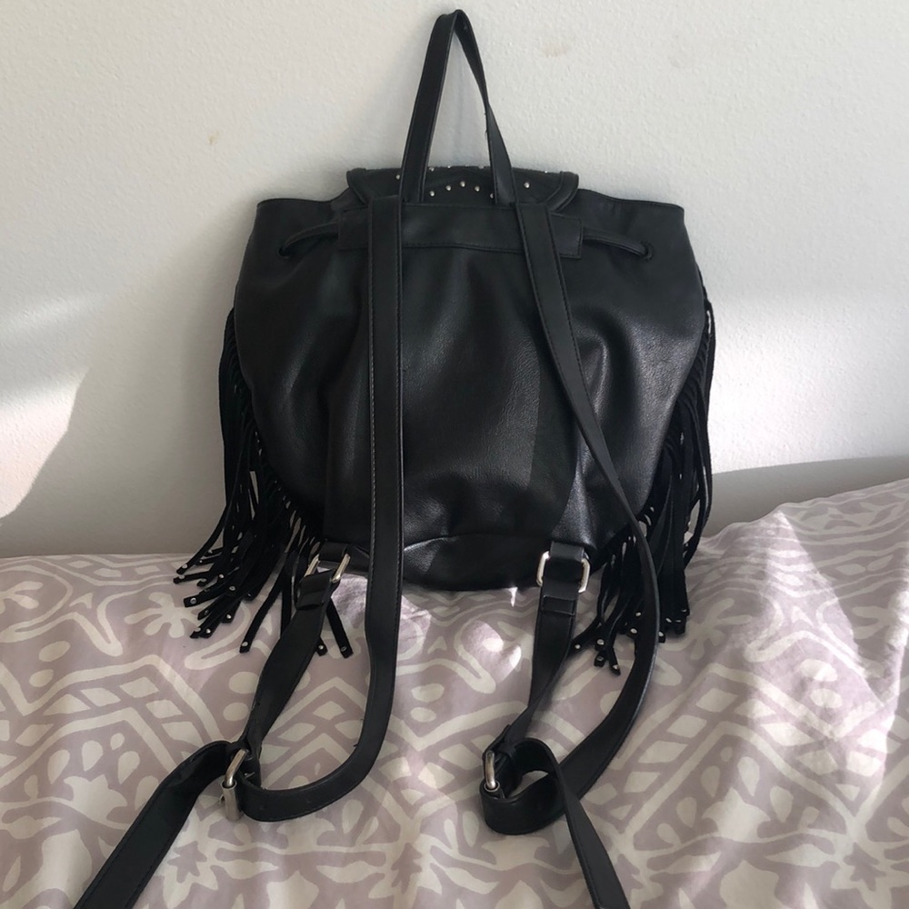 Studded Fringe Backpack - image 2